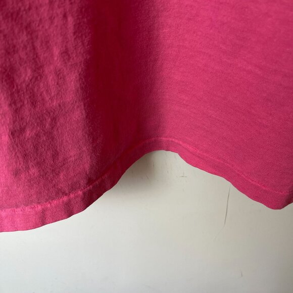 California Coast Club T Shirt Vintage 80s 90s Large L Pink Graphic Tee - Picture 7 of 16